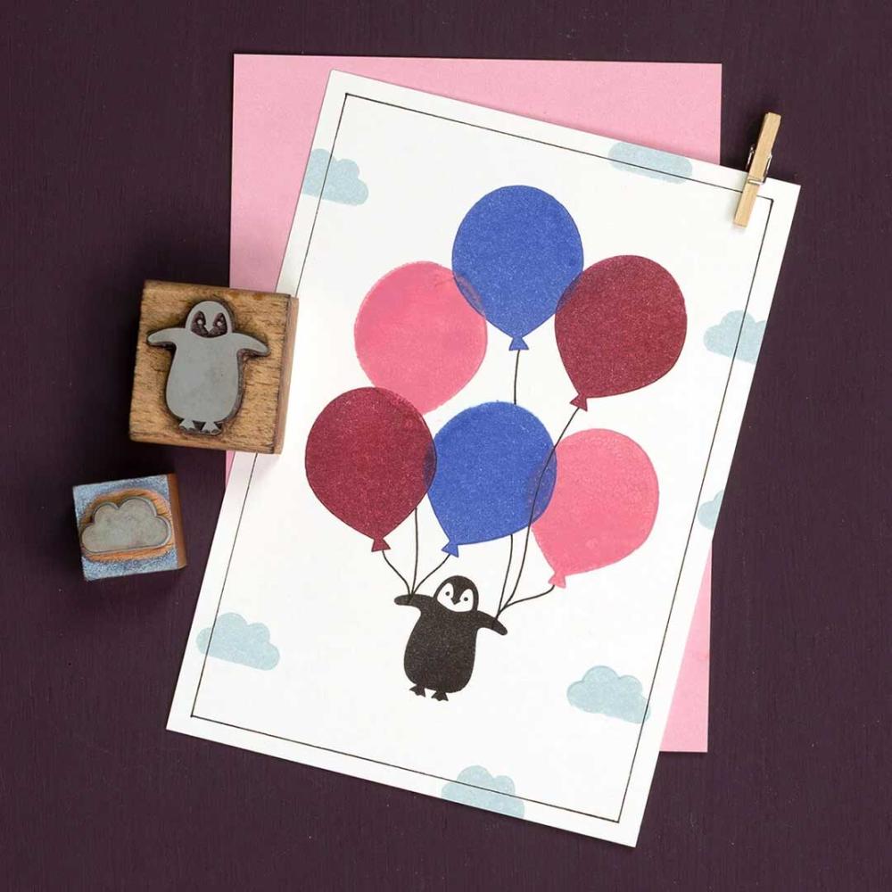 Perlenfischer Stempel Tiere: PINGUINBABY 2