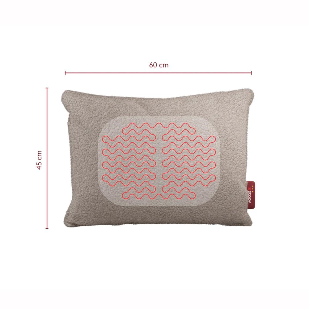 STOOV Wärmekissen PLOOV³ wollig 45cm x 60cm