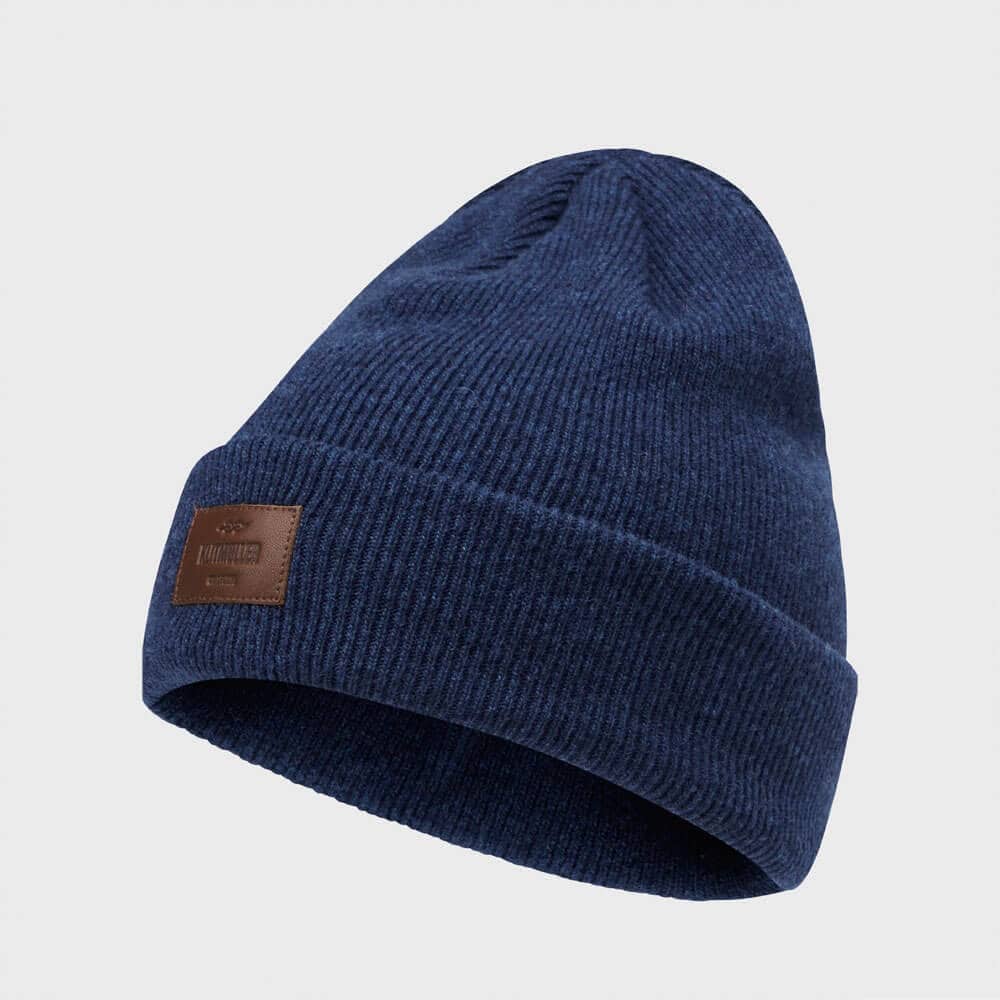 Klitmøller Collective Rib Beanie dunkelblau