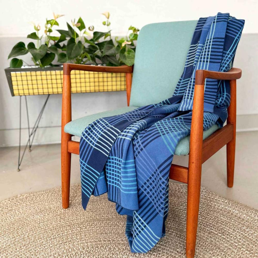 Funky Doris Decke RUTH blau