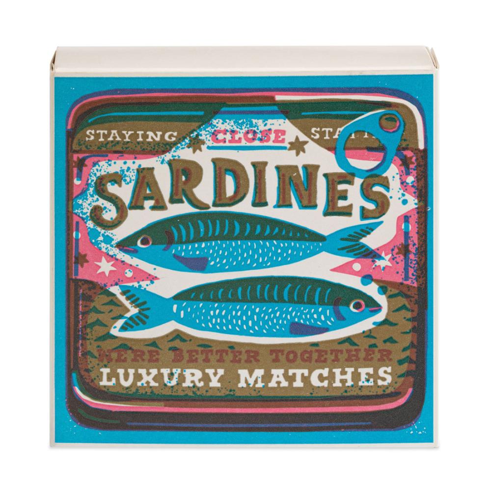 Archivist quadratische Streichhölzer - Better Together Sardines