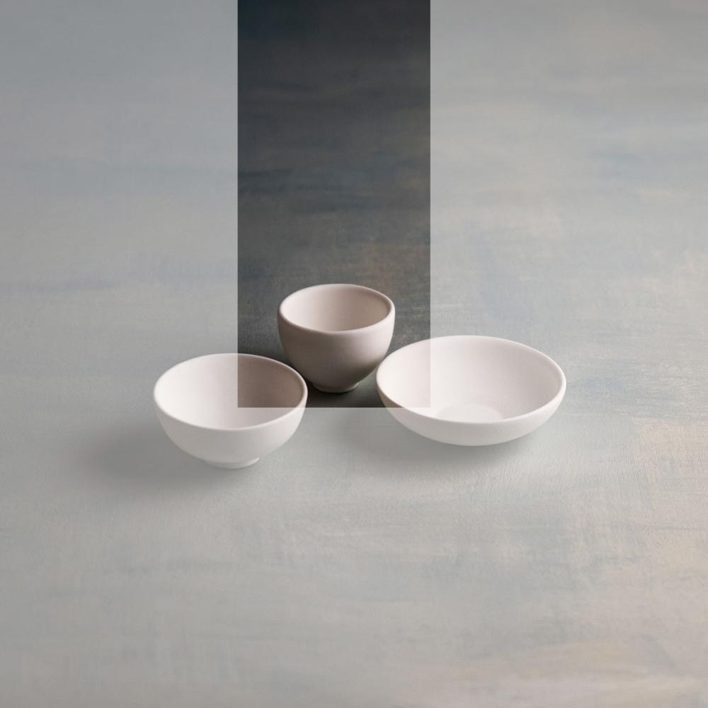 Klatt Objects Schälchen CHISANA weiß - Schalel hoch