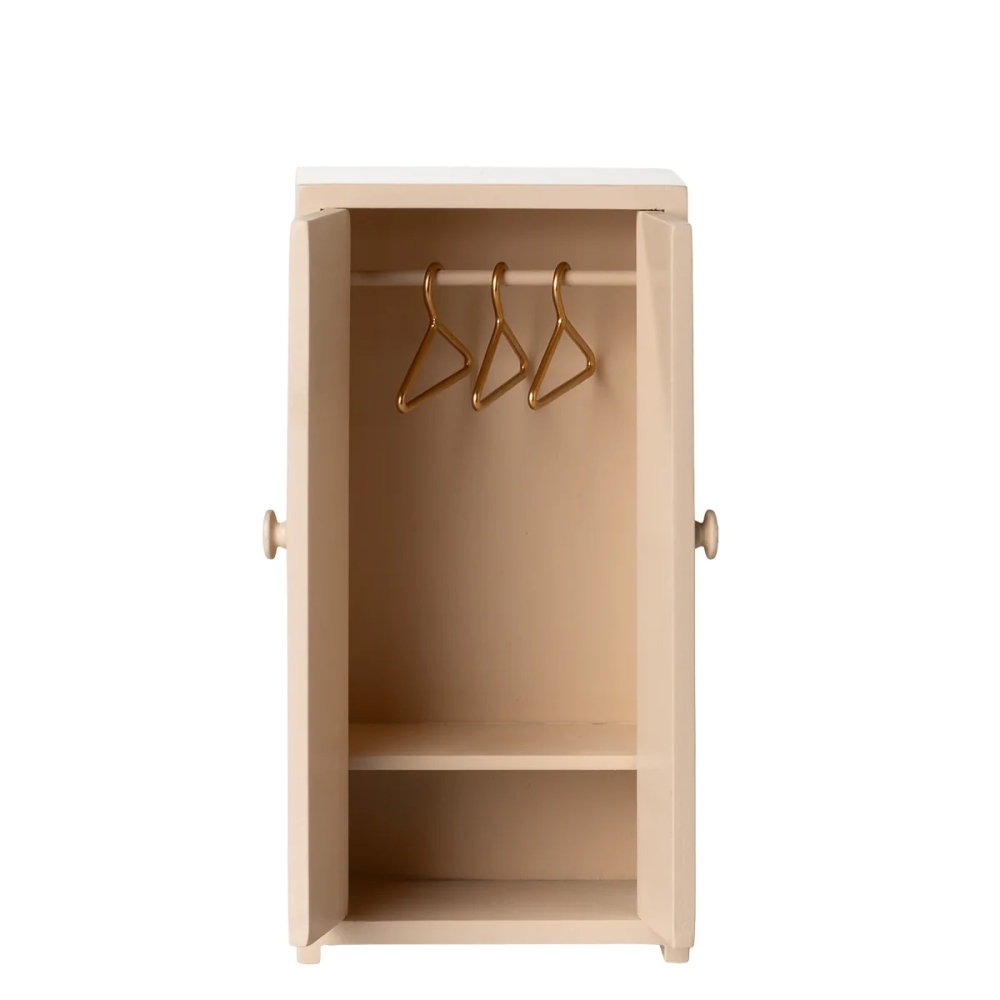 Maileg Kleiderschrank Maus creme