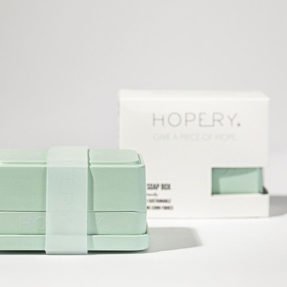 HOPERY 3-in-1 Seifendose mint