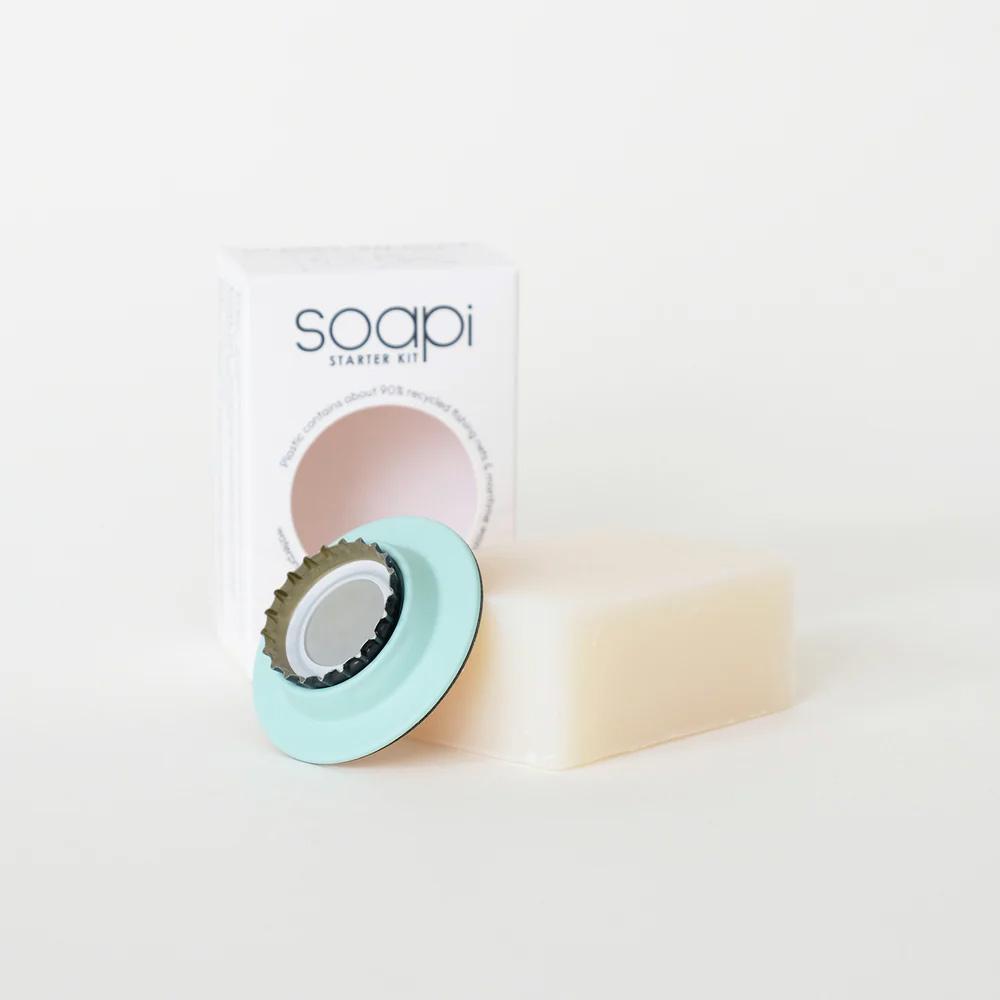 Soapi der magnetische Seifenhalter Starterkit mit Seife
