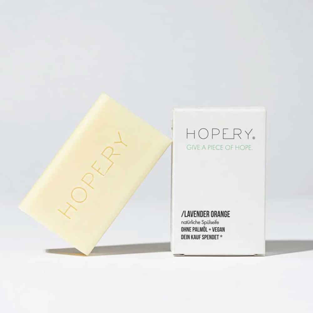 HOPERY natürliche Spülseife LAVENDER ORANGE