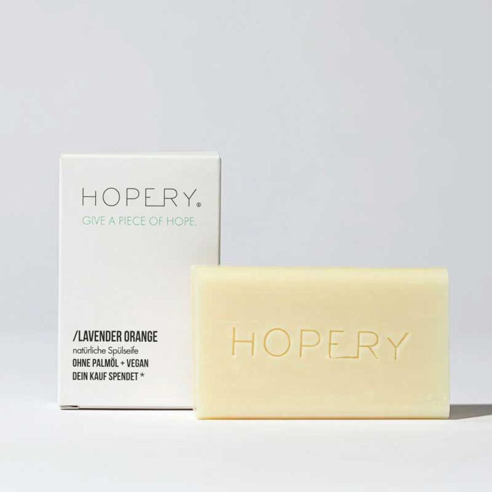 HOPERY natürliche Spülseife LAVENDER ORANGE