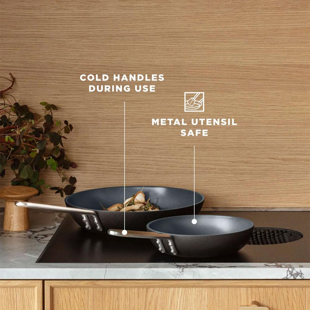 Eva Solo Professional Pfanne 24 cm Slip-Let® Laser-Titanium
