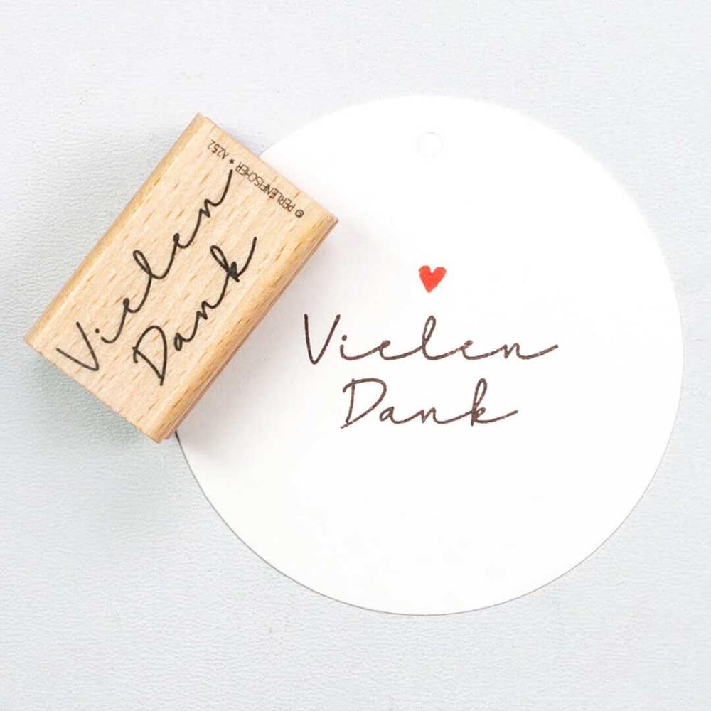 Perlenfischer Stempel VIELEN DANK