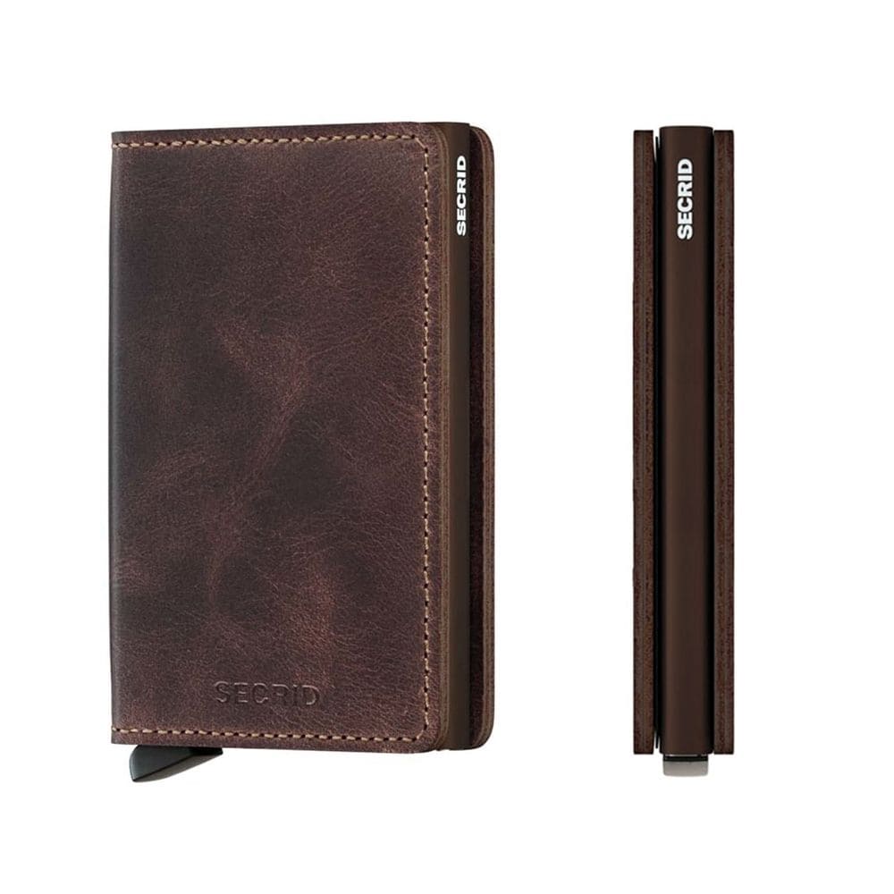 SECRID Slimwallet Vintage Chocolate