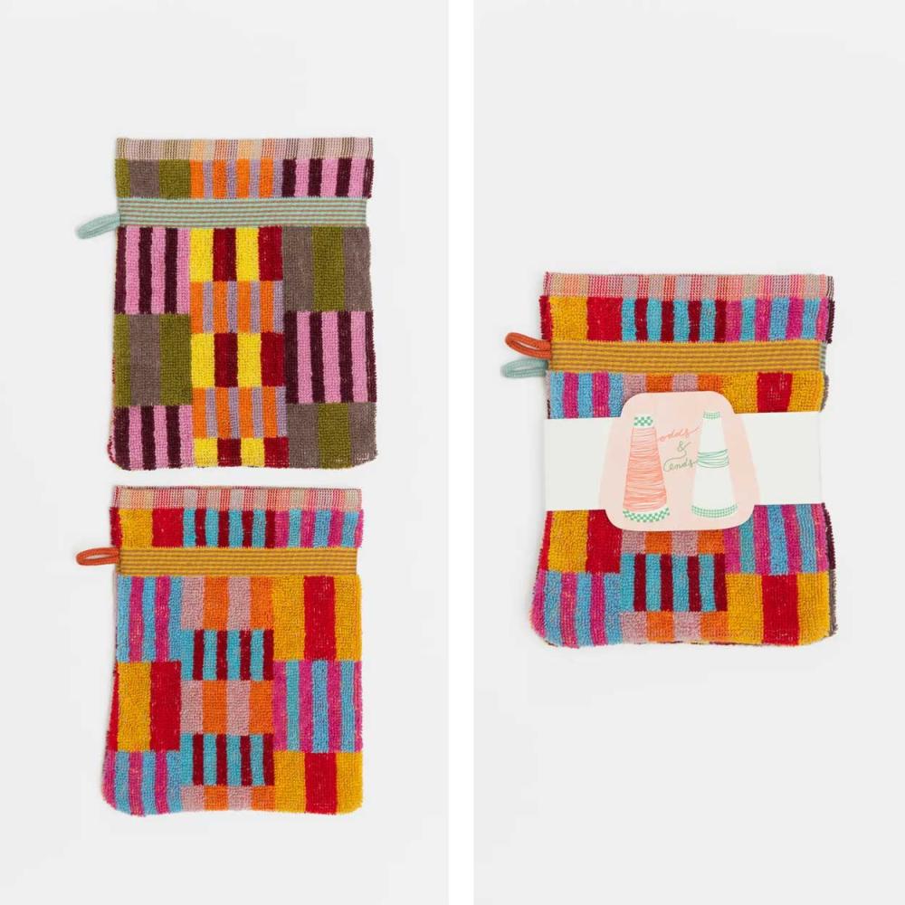 Foekje Fleur 2er Set Waschlappen Nummer 47