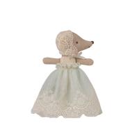 Maileg Babymaus mit Kleid - mint