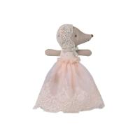 Maileg Babymaus mit Kleid - rose