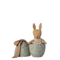 Maileg Osterei aus Metall mit Mikro Knainchen - dusty blue