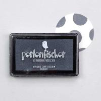 Perlenfischer Pigment Stempelkissen - grau