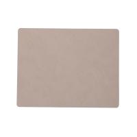 Lind DNA Tischset square large Nupo - clay brown