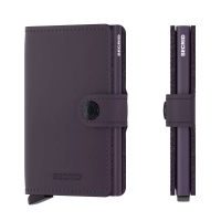 Mobile Preview: SECRID Miniwallet Matte dark purple