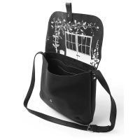 Mobile Preview: Keecie Schultertasche Back Yard black