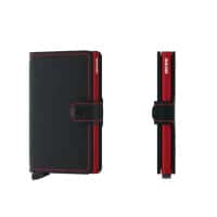 SECRID Miniwallet Matte Black Red