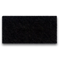 5mm Filz 40x40cm quadratisch - schwarz