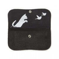 Keecie Portmonnaie Cat Chase medium black