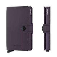 SECRID Geldbörse Miniwallet Matte - Matte Dark Purple