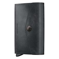 SECRID Geldbörse Envelope Wallet Vintage Leder - Vintage Black