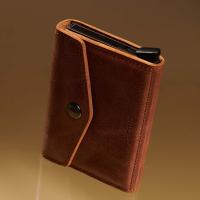 SECRID Geldbörse Envelope Wallet Vintage Leder - Vintage Cognac