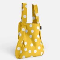 Notabag Einkaufstasche und Rucksack - golden dots