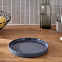 Engels Kerzen HENRY Kerzenteller dunkelgrau - 20cm Durchmesser