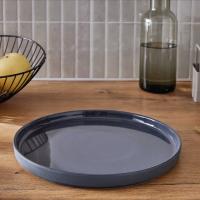 Engels Kerzen HENRY Kerzenteller dunkelgrau - 27cm Durchmesser