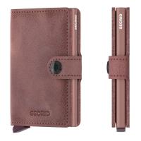 SECRID Geldbörse Miniwallet Vintage Leder - Vintage Mauve
