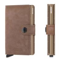 SECRID Geldbörse Miniwallet Vintage Leder - Vintage Taupe