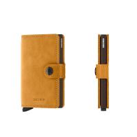 SECRID Geldbörse Miniwallet Vintage Leder - Vintage Ochre
