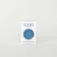 Soapi der magnetische Seifenhalter Starterkit mit Seife - petrol