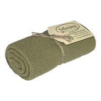 Solwang BIO Handtuch - dunkel oliv