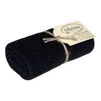 Solwang BIO Handtuch - schwarz